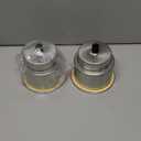 Yuanhe 2pcs Stainless Steel Cup Drink Holder with Drain for Marine Boat RV Camper