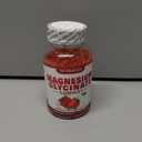 Magnesium Glycinate Gummies 1000mg with Magnesium L-Threonate,Chelated Magnesium Potassium Complex Supplement with VitD, B6, CoQ10, Calcium,Supports for Memory, Calm, Mood - 90 Gummies Strawberry