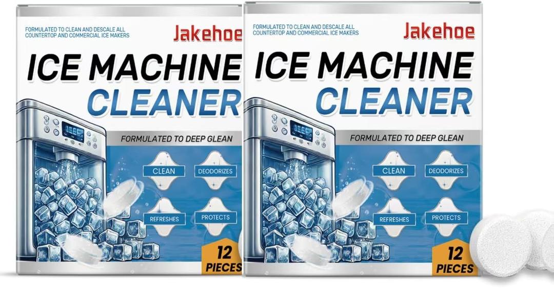 Ice Machine CleanerAnd Descaler, 24 Pieces, 4.94Ounce, 3 Year Shelf LifeIce Maker Cleaner (2)
