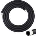 VWTNI 6AN Fuel Line, 6AN 3/8 inch CPE Fuel Hose, 10FT Transmission/Oil Cooler Lines, Nylon Braided Fuel Line Hose.