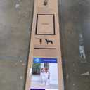 PetSafe Sliding Glass Pet Door - No-Cut DIY Install Doggy Door for Renters - Aluminum Frame - Adjustable Height 75 7/8" to 81" - Ideal for Extra Large Dogs Up to 220 lb - White