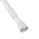 Tension Adjustable 43 in. to 79 in. Shower Curtain Rod White
white tension rod