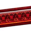 Third 3rd Brake Light LED for 2011-2017 Jeep Grand Cherokee/Dodge Durango, High Mount Rear Brake Lights Assembly for 2007-2016 Jeep Compass, Waterproof Center Cab Lamp Stop Light (Red)