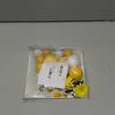 MEMOVAN Winnie Bear Cake Topper Winnie Baby Shower Cake Decorations Pooh Bear Toppers Yellow White Balls Cupcake Picks with Classic Pooh Bees Daisys Flowers for Oh Baby Bee Theme Shower Birthday Party (1)