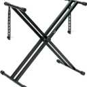 Stage Rocker Double X Keyboard Stand with Locking Straps, SR598000