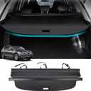 Powerty Cargo Cover for 2018-2024 VW Volkswagen Tiguan Accessories Trunk Cover Retractable Trunk Shielding Shade Cargo Luggage Cover No Gap(NOT for 2025 Volkswagen Tiguan)