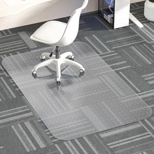 Office Chair Mat for Carpet, 30" x 48" x 0.09" Desk Chair Mat for Carpet Floors, Clear and Thick Easy Glide Rolling Chair Mats with Non-Slip Studded for Home and Office Low Pile Carpets