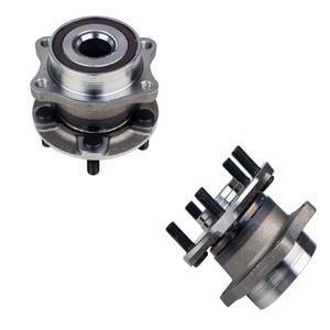 KUSATEC 512401 2pcs Rear Wheel Bearing and Hub Assembly Compatible with Scion FR-S, Subaru BRZ, Subaru Forester Legacy Outback WRX, 5 Lug