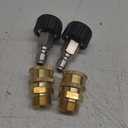 Pressure Washer Quick Connect Fittings, M22 14mm to 3/8 Inch Hose Adapter, 4 Pieces