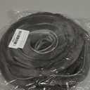 MILEQEE Door Brush Seal, 33Feet, Felt Pile Weather Stripping for Doors, Weather Strip for Windows Cabinet, Self Adhesive Draft Blocker, Dust Stopper Sliding Door Seal Winter, Grey 10m (33Feet x 0.9in Brush x 0.4in Backing)