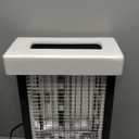 Homeleader ETL Portable Radiant Heater, 1250W/ 1500W Space Heater for Indoor Use, Rapid Heating with Adjustable Thermostat, Perfect for garages, Black