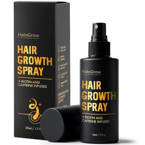 Hair Growth Serum Spray for Women & Men  Biotin & Caffeine Hair Loss Treatment, Anti-Thinning Hair Regrowth Oil, Advanced Thickening Formula  1.7 fl. oz./ 50 ml