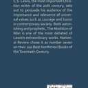 The Abolition of Man