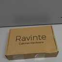 Ravinte 10 Pack 6-1/4 Inch Hole Center Solid Kitchen Cabinet Handles Champagne Bronze Dresser Pulls Cabinet Drawer Pulls for Kitchen Cupboard Hardware