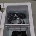 Antarctic Star Compact Refrigerator, Portable Mini Fridge, Skin Care 4L Capacity/6 Cans, for Bedroom, Car, Office & Dorm, Small Cooler for Cosmetics, Magnetic Brushed Stainless Steel Door, White