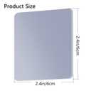 LMJIA Heavy Duty Double Sided Tape, Clear Reusable Mounting Tape Picture Hanging Adhesive Tape Removable Wall Tape Adhesive Poster Tape