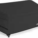 Porch Shield Waterproof Outdoor Furniture Sofa Cover Patio 3-Seater Couch Cover 77W x 35D x 35H inch, Black