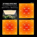 Spider Farmer Upgraded SF1000D 100W LED Grow Light, Dimmable & Full Spectrum, New-Gen High-Performance Diodes & Enhanced PPFD for Indoor Plants Veg/Bloom, Hanging Growing Lamp in 2x2 Grow Tent