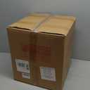 12 Inches Indoor Plant Pot with Walnut Color Stand Honeycomb Embossed Flower Pot with Drainage Holes Large Modern Planters for Indoor Plants-Gradient White Gray