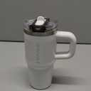 STANLEY Quencher ProTour Flip Straw Tumbler with Leakproof Lid | Built-In Straw & Handle | Cupholder Compatible for Travel | Insulated Stainless Steel Cup | BPA-Free (14 Ounces, Frost Fade)