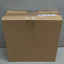 Tenceur 100 Pcs Christmas Gift Bags Bulk with Handles Reusable Kraft, Holiday Vintage Small Paper Christmas Bags for Gifts for Xmas Stuffer Candy Present Wrapping, 8.27 x 5.91 x 3.15 Inches (Brown)