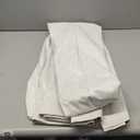 Joywell 100% Blackout Extra Wide Linen Curtains 84 Inch Long for Bedroom Natural Black Out Curtain Back Tab Thermal Insulated Drapes for Sliding Glass Door Window Cream Ivory 1 Panel,70 x 84