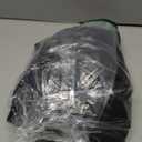 PRETTYGARDEN Long Sleeve Mini Dress for Women 2026 Spring Crewneck Knit Pleated Babydoll A Line Casual Short Party Dresses, Size S, Black