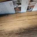 VallisCo Peel and Stick Vinyl Flooring 36 Pack 54 Sq.Ft, Waterproof Vinyl Flooring Peel and Stick for Office, Living Room, Bathroom, Kitchen - Unique Design, Easy to Install Floor, Brown