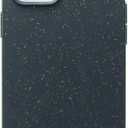 Pela: Phone Case for iPhone 12 Pro Max, 6.7 inch Screen - Eco-Friendly - Made from Plants (Classic Black)