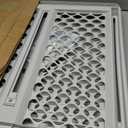 MYPET Universal Pet Gate: 26 - 42 Wide Dog Gate for Doorways with Pressure Fit or Swinging Door Hardware Mounting Types Included: 26" Tall; Gray