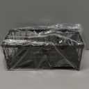 Cisily Brown Sponge Holder for Kitchen Sink, Sink Caddy Organizer with High Brush Holder, Kitchen Countertop Organizers and Storage Essentials, Rustproof 304 Stainless Steel, Soap Dispenser Organize