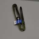 TwoEar 5FT 1IN Strong Green Dog Leash with 2 Padded Handles, Traffic Handle Extra Control, Comfortable Soft Dual Handle, Auto Lock Hook, Reflective Walking Lead for Small Medium and Large Dogs