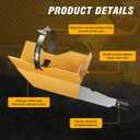 Paint Shaker, Spray Can Shaker for Reciprocating Saw, Fits Cans from 2 to 3 in Diameter