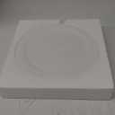 Willowy Matte White Ceramic Pot Saucer - Drainage Tray for 9, 10, 11, 12 Inch Planters 