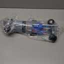 Zonon Rolling Firepit Stand with Wheels, 19-27" Fire Pit on Wheels for Outside Portable Elevated Firepit Accessory Rust-Proof Stainless Steel Camping Fire Pit Stand for Patio Camping Gifting Outdoor