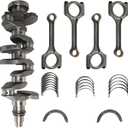 Engine Crankshaft & Connecting Rods & Bearings Kit Fit For Hyundai Elantra Sonata Tucson Kia Forte Optima Soul G4NC L4 DOHC 2.0L 2012-2020 23510-2E001 23510-2E400