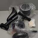 Baby Balance Bike Toys for 12-36 Months Kids Toy Boy Girls Gifts Toddler Best First Birthday Gift Children Walker No Pedal Infant 4 Wheels Bicycle (Black)