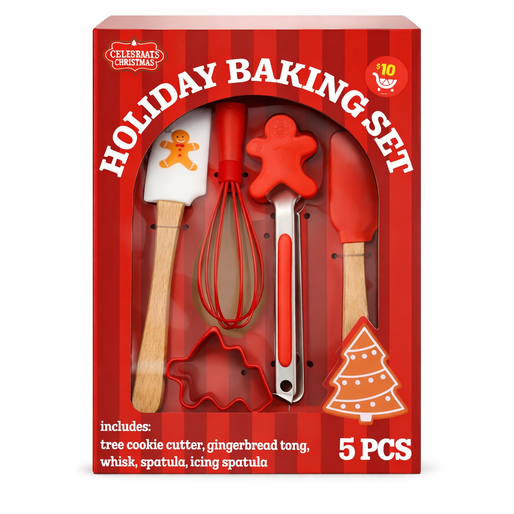 Cookies For Santa Baking Set 5 pcs