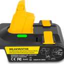 Battery Adapter - Compatible with Dyson V6, V7, V8. Convert M18 Battery for Dyson Vacuum Cleaners (V6, V7, V8 Series) (for Milwaukee)