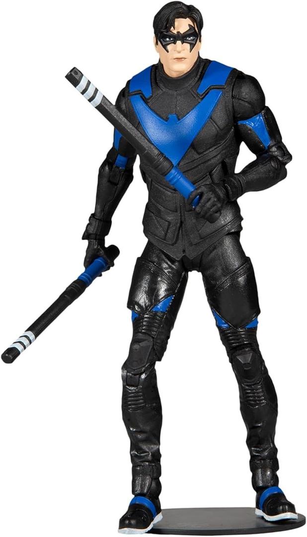 McFarlane Toys - DC Multiverse Nightwing (Gotham Knights) 7" Action Figure with Accessories (Standard)