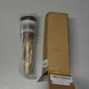 Flybath Sink Drain Antique Brass Bathroom Faucet Large Pop Up Vessel Basin Sink Drain Stopper Without Overflow (Gold)