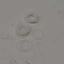 2" Sanitary Standard Tri-Clamp Gaskets (Pack of 20), Clear Silicone