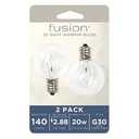 Fusion 2pk 25W Light Bulbs for Wax Warmers 