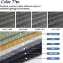 OWENIE Max Grey Pinch Pleated Sheer Curtains 84 Inches Long 2 Panels Set for Bedroom Living Room, Soft Airy Leaves Jacquard Clip Light Filtering Semi Sheer Drapes, Grey, 2Pcs, Each 54x84 Inch