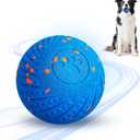 Interactive Dog Ball, Smart Interactive Dog Toys for Medium and Large Dogs, Automatic Moving, Bouncing, and Rotating Pet Balls with E-TPU Material, IP54 Waterproof Dog Toy to Keep Them Busy