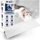 Panther Armor Scratch-Proof Carpet Protector for Pets, Plastic Rug Runner and Cover, 12.2 x 43 inches, Cat Scratch Protector for Doorway, Stop Cat from Scratching, Door Mat