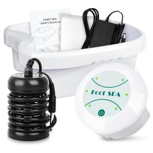 Ionic Foot Bath Detox Machine, Foot Detox Machine With Massage Basin, Ion Foot Bath For Home Use, Relax Stress and Regain Vitality