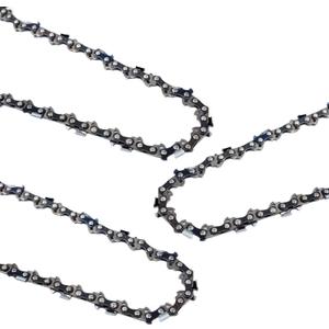 3 Pack 20 Inch Chainsaw Chain, 3/ 8" LP Pitch, 050" Gauge, 72 Drive Links, Fits Poulan4018, Ryobi, Kobalt, Echo, Ego, Greenworks, Craftsman, Homelite, McCulloch, CS-310, and More