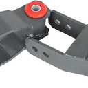 labwork Pair 1-2" Rear Adjustable Lift Shackle Kit Leveling Spring Shackles Replacement for Cherokee XJ 1984-2001