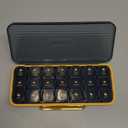 Pill Organizer 3 Times A Day, 7 Day Pill Box 3 Times A Day - Acedada Weekly Vitamin Box Organizer with 7 Separate Containers, Portable Daily Medicine Planner Case for Vitamin Fish Oil Supplement, Blue